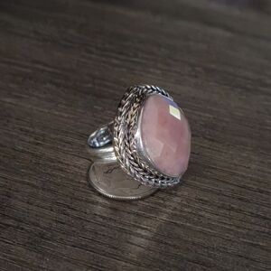 Nicky Butler RAJ LIMITED EDITION Pink Chalcedony Designer NB 925 Sterling Silver